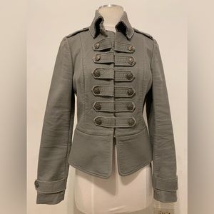 Banana Republic, cotton/spandex canvas type jacket